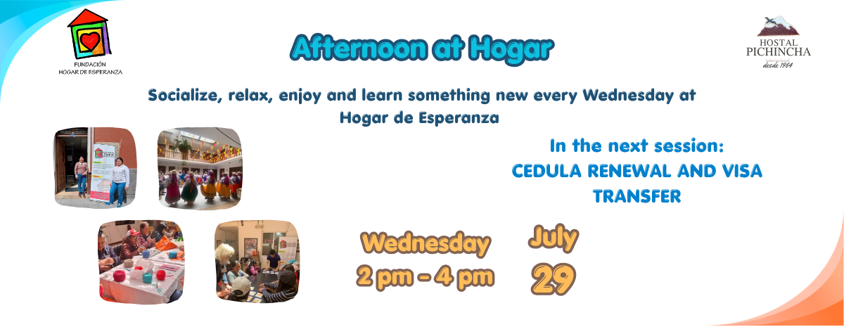 An Afternoon at the Hogar Jul 29